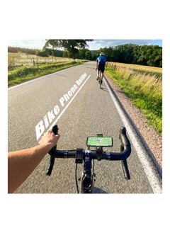 SYOSI Bike Phone Mount, Bicycle & Motorcycle Handlebar Cell Phone Holder,  Mountain & Road Bicycle Handlebar Holder, Universal with 360° Fit  for iPhone and more 4.7" - 6.8" Cellphone  - Image 2