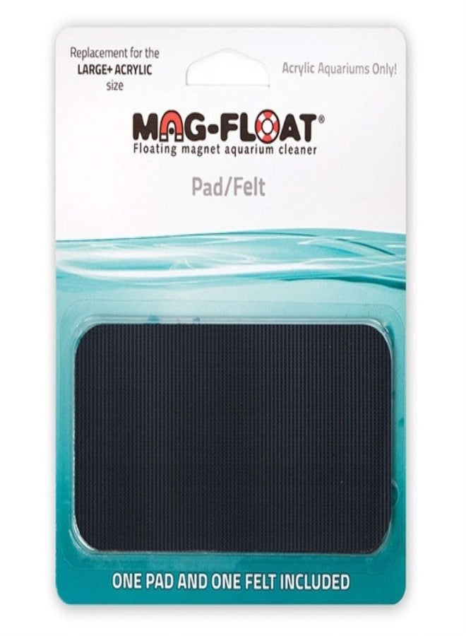 Mag-Float Replacement Pad/Felt for The Lg+ Acrylic Cleaner