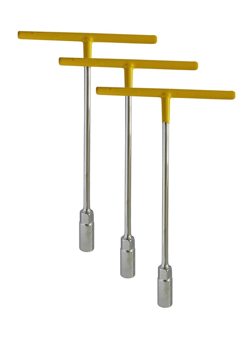 Inditrust - Inditrust 3pc T Spanner set 8 10 12 mm with 1pc 2in1 Screwdriver set Hand Tool Kit - Image 1
