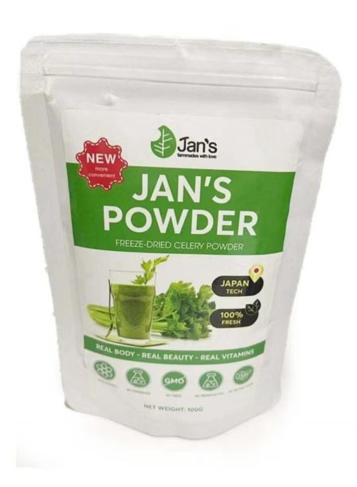 Jan's Powder (Freeze Dried Celery Powder)100g