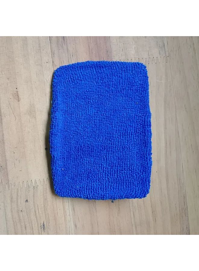 Dark Blue Extendable Car Window Cleaning Tool Set with Washable Reusable Microfiber Pad - Image 5