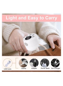 Gonice Silent Electric Double Hands Free Wearable Pump With Massage Mode, USB Rechargeable  - Image 3