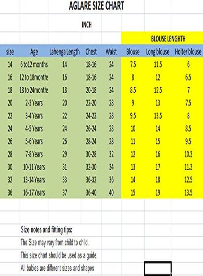 Aglare Girls' Net Lehenga Choli (D_puple_orange_blue_tikifull_24_Purple_5-6 Years) - Image 3