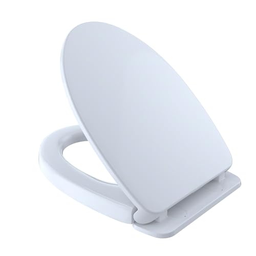 TOTO SS124-01 Toilet Seat in Cotton White - Image 5