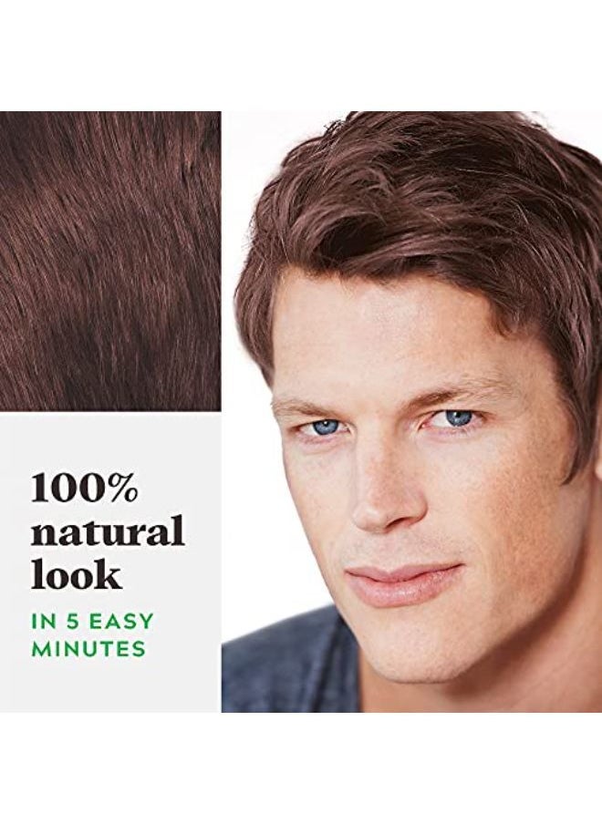 Just For Men شامبو ملون (التركيبة الأصلية سابقًا)، صبغة الشعر الرمادي للرجال، بالكيراتين وفيتامين إي لشعر أقوى - بني أحمر متوسط، H-37، عبوة من 3 قطع (قد تختلف العبوة)  - Image 4