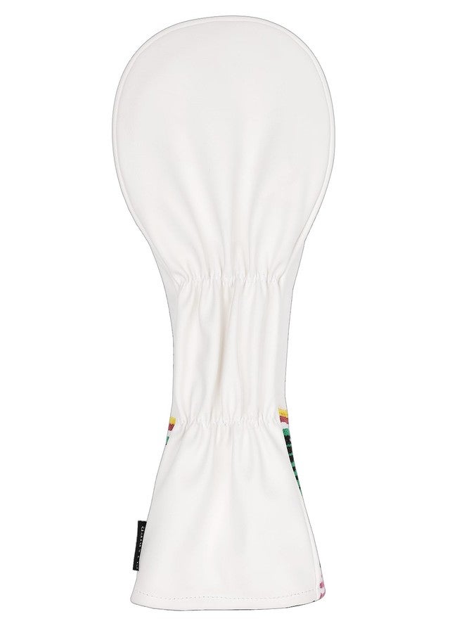 SHABIER White Golf Driver Headcover with Skull Design for Golf Driver Club - Image 2
