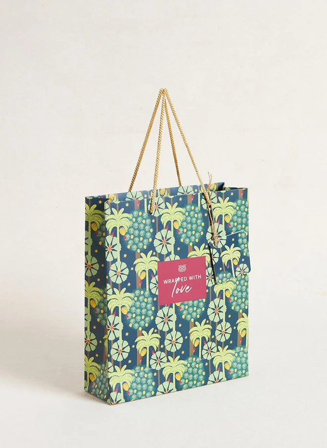 Chumbak  Saanjh Gift Bag with Tag - Vertical, Medium  | Best Price UAE