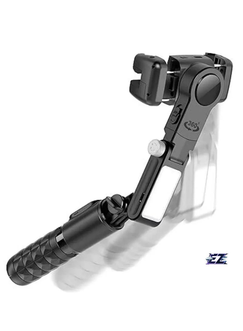ELTRAZONE Gimbal Stabilizer Selfie Stick Tripod with Fill Light – 3-Axis Stabilization for iPhone, Cell Phone & Smartphones, Perfect for Vlogs & Live Streams  - Image 5