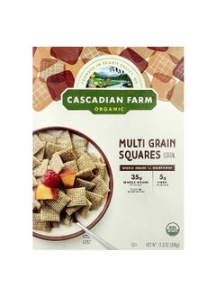 CASCADIAN FARM Cascadian Farm, Organic Multi Grain Squares Cereal, 12.3 oz (348 g)  - Image 1