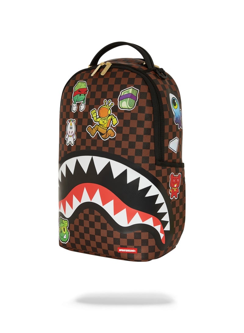 SPRAYGROUND STICKER CAMPAIGN DLXSV BACKPACK  - Image 5