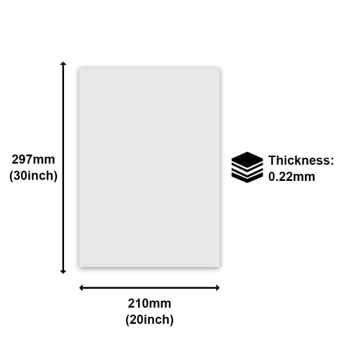 MR.R 10 Pieces 8x12 inch Sublimation Blanks Aluminum Metal Board Matte Pure White Photo Blanks Aluminum Sheet Sign Blanks Aluminum Plate for Sublimation Heat Transfer Printing,0.22 mm Thickness - Image 3