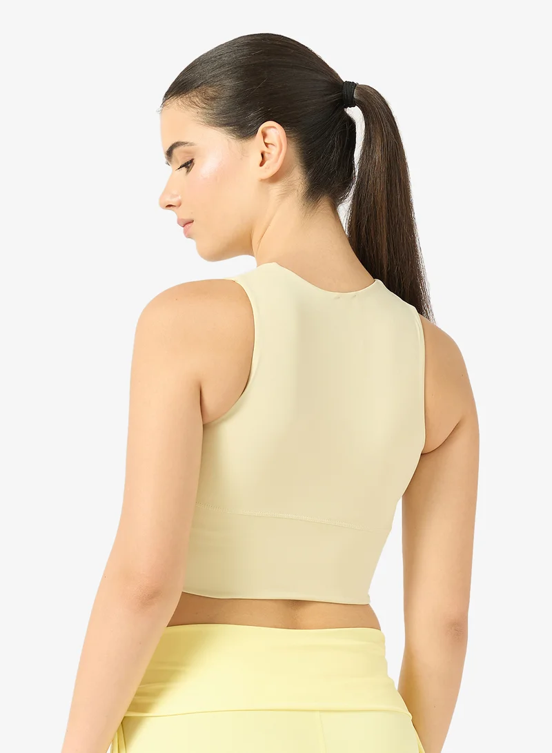 FRWD Mesh Trim Fitted Vest