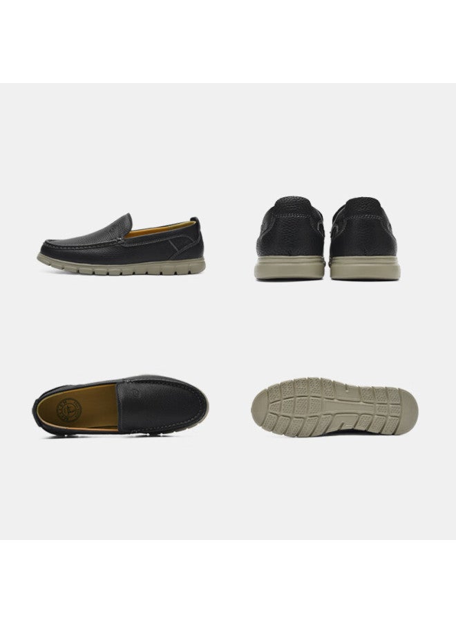 Mellen Soft Sole Slip-on Loafers Comfortable Lazy Shoes Mra67152 Black Size 42 - Image 3