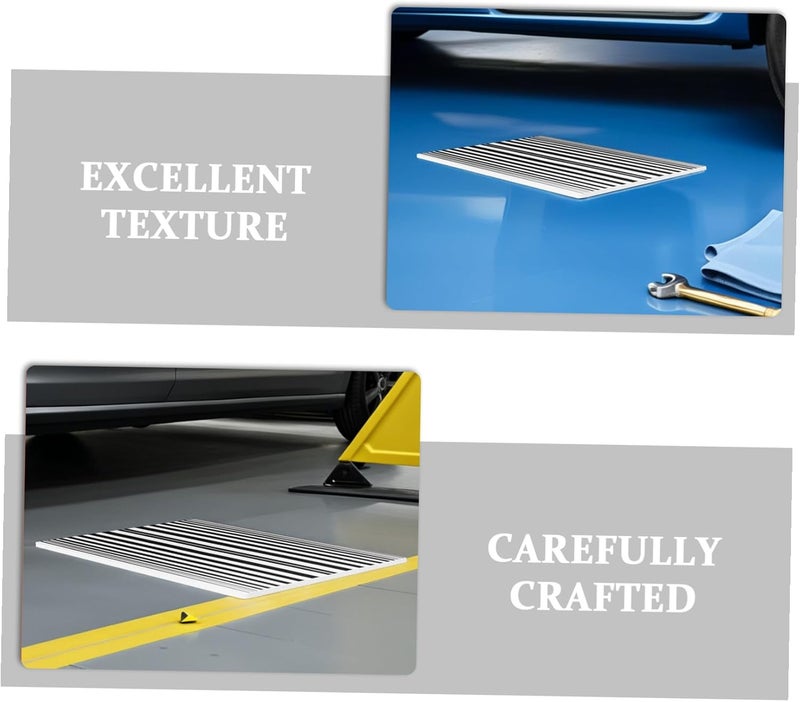 Car Dent Reflection Line Board with Black White Stripe Panel Flexible Auto Body Dent Puller Kit for Hail Damage and Door Scratch Repair for Automotive Bodywork - Image 3
