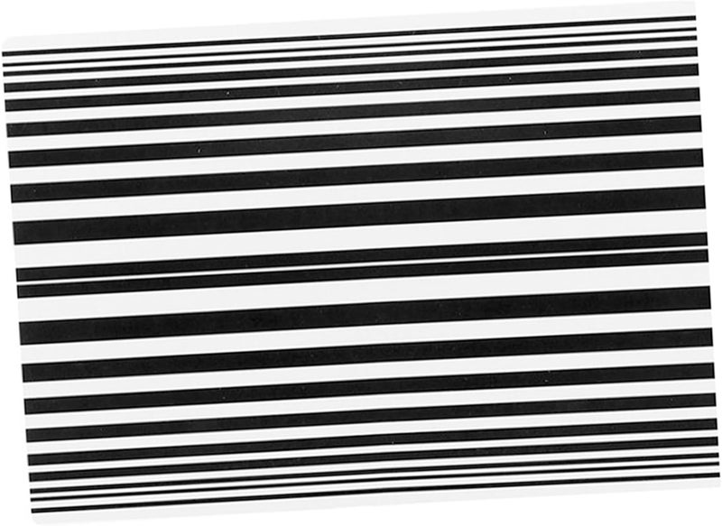 Car Dent Reflection Line Board with Black White Stripe Panel Flexible Auto Body Dent Puller Kit for Hail Damage and Door Scratch Repair for Automotive Bodywork - Image 1