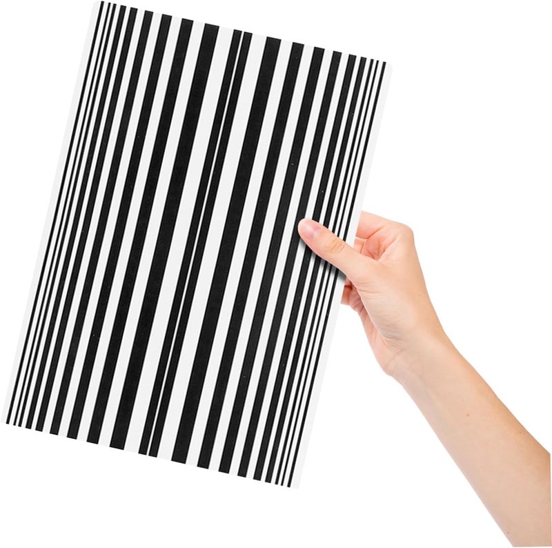 Car Dent Reflection Line Board with Black White Stripe Panel Flexible Auto Body Dent Puller Kit for Hail Damage and Door Scratch Repair for Automotive Bodywork - Image 4
