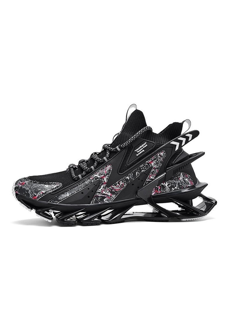 High top lace up men's sports shoes