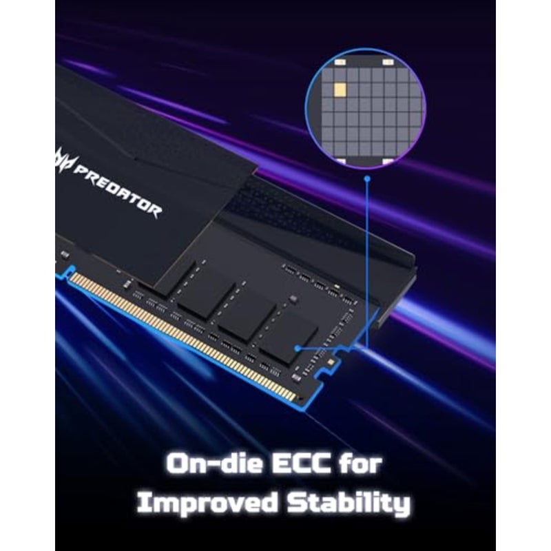 ذاكرة الوصول العشوائي Predator Pallas II DDR5 32GB 16GBx2 6000MHz CL36 - Intel XMP 3.0 AMD Expo - ذاكرة ألعاب الكمبيوتر الشخصي - Image 5