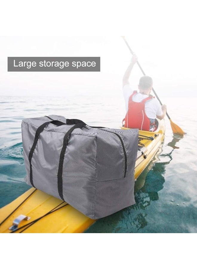 DUNISO 4 Pcs Large Storage Bags,Moving Bags with Strong Zippers & Carrying Handles, Waterproof and Dustproof Underbed Storage Organizer Bag, Sturdy and Durable，for Bedding/Duvets/Pillows/Laundry/Clothes/Moving home，80*45*25cm - Image 4