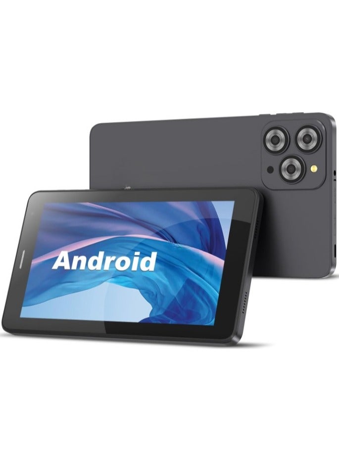REBENUO Tablet 7" Smart ,Tablet Android 14,8GB RAM+256GB ROM/ 512GB Expandable Tableta,1024 * 600 IPS 7'' HD Touch Screen, 8MP Camera, WiFi, Game, Bluetooth, CM517(black) - Image 1