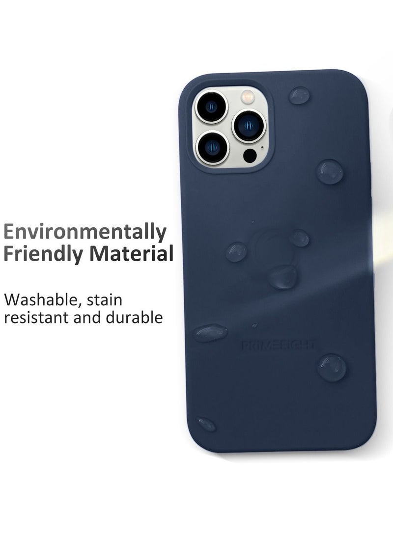 PRIMEEIGHT - iPhone 14 Pro Max Case 6.7 inch Shockproof Curved Edges apple iphone 14 pro max case Anti Scratch iphone 14 Pro Max protective case BLUE - Image 1