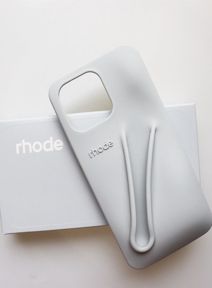 rhode Silicone Lip Holder for Cell Phone, Lip Gloss Adhesive Sleeve for Phone, Lip Holder Stick-on Phone Case, Back Stick On Holder for iPhone Phones（Unscented） - Image 3