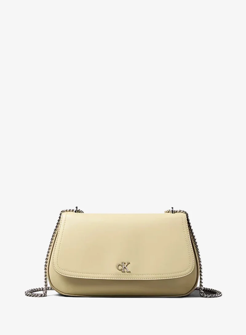 Monogram Logo Hardware Chain Shoulder Bag