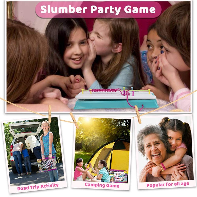 GILI Friendship Bracelet Making Kit for Girls Age 8-12 – DIY Arts and Crafts Toys – Best Christmas Birthday Gifts Ideas for Girls 7 8 9 10 11 Years Old - Image 2