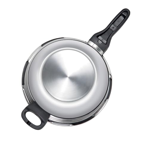 Premier Comfort Stainless Steel Pressure Cooker With Sandwich Bottom (1.5l) – Durable, Rust-resistant Construction, Superior Heat Distribution, Ergonomic Design, Easy Maintenance - Image 4