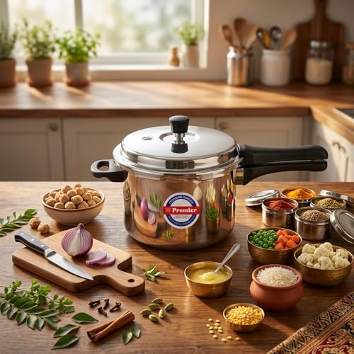 Premier Comfort Stainless Steel Pressure Cooker With Sandwich Bottom (1.5l) – Durable, Rust-resistant Construction, Superior Heat Distribution, Ergonomic Design, Easy Maintenance - Image 5