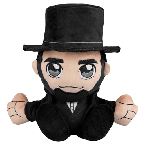 Bleacher Creatures Abraham Lincoln 8 Kuricha Plush Soft Chibi Inspired Toy - Image 1