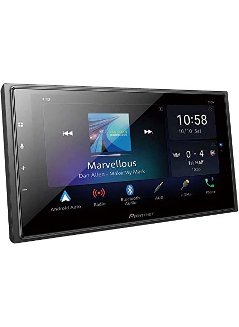 بايونير جهاز استقبال الوسائط المتعددة للسيارة Pioneer DMH-Z6350BT بشاشة 6.8 بوصة واتصال لاسلكي – يدعم Apple CarPlay وAndroid Auto لاسلكياً، وWi-Fi، وتقنية الصوت عالي الدقة (Hi-Res Audio) - Image 1