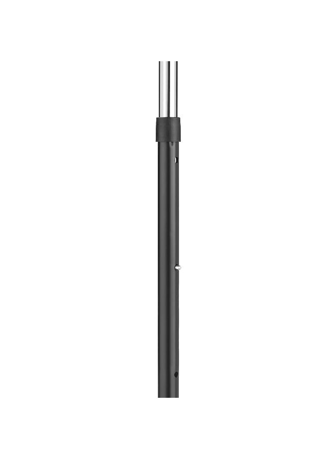 Whitmor Adjustable Garment Rack with Wheels Black and Chrome 167.64 x 83.82 x 46.36 cm 6021-3079 - Image 2