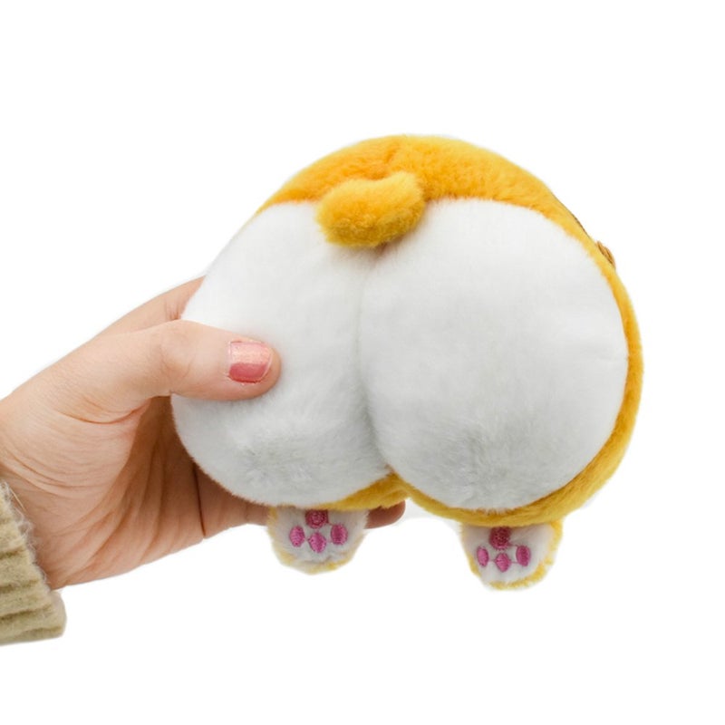 Lacheln Corgi Butt Coin Purse Gifts for Corgi lovers Funny Novelty Small Kawaii Purse Mini Wallet Cute Coin Pouch for Women Girls Christmas Gift  - Image 4