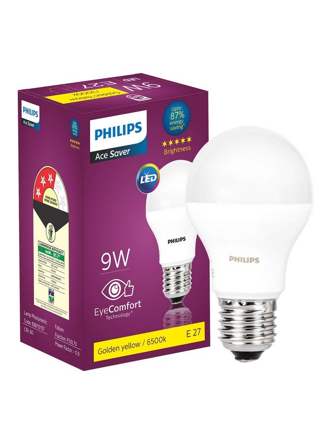 PHILIPS 9W e27 LED Bulb, Pack of 2 - Image 2