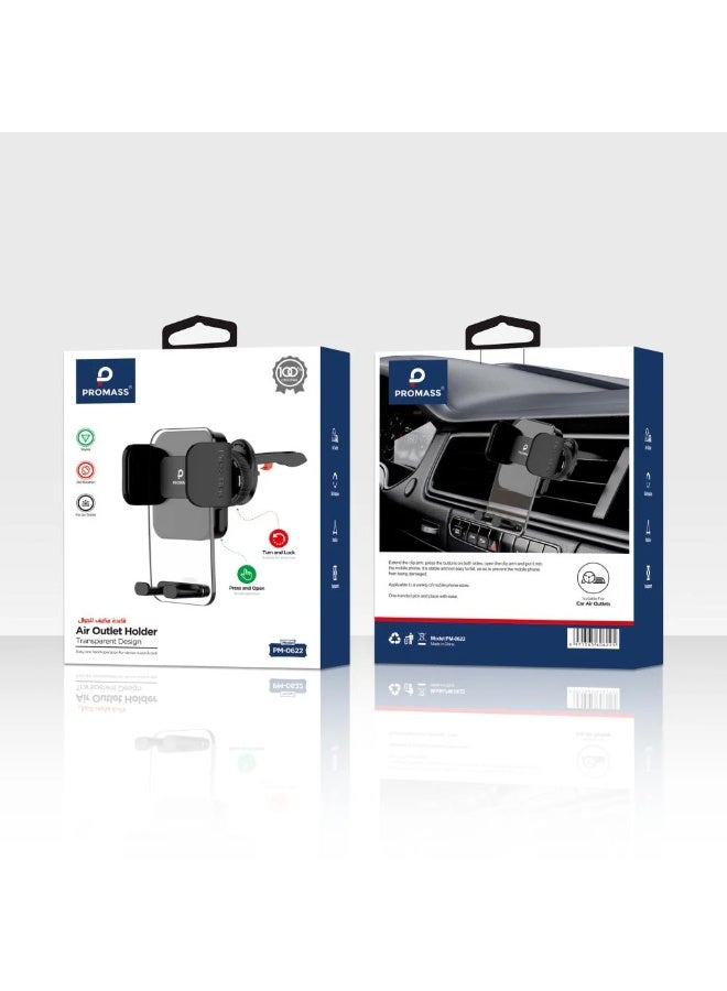 Promass Air Outlet Holder – Transparent Design (Model PM-0622) - Image 2