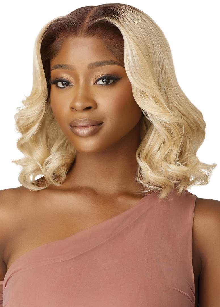 Outre Lace Front Wig Perfect Hair Line 13X4 Alora OFF BLACK 1B - Image 2