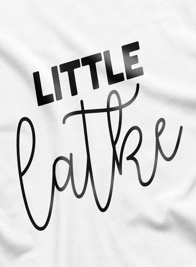 Printique Organic GOTS Certified Baby Onesie Unisex Bodysuit 0-18 months - Little Latke | Chanukah Hanukkah Holiday (Little Latke, 3-6 Months) - Image 5