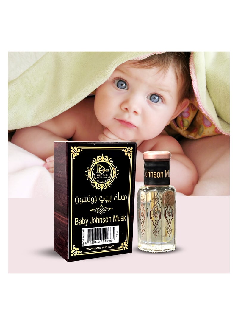 PARO OUD بيبي جونسون مسك 12 مل - Image 2
