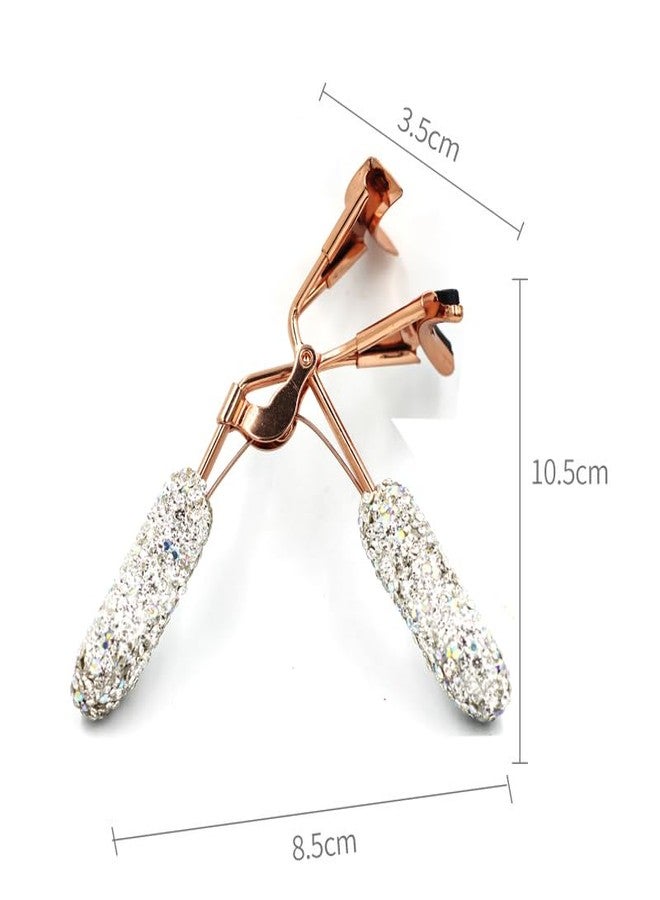 Bestbling Bling Rhinestone Eyelash Curler - Designed for Stunning, Curled Lashes (Silver) - Image 5