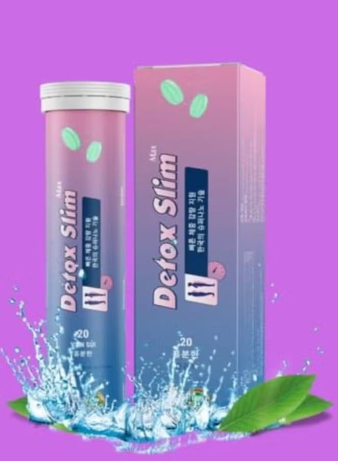 Luxe Slim Slim Max Detox Juice for Weight Loss, Effervescent Tablet for Detoxification and Appetite Suppressant