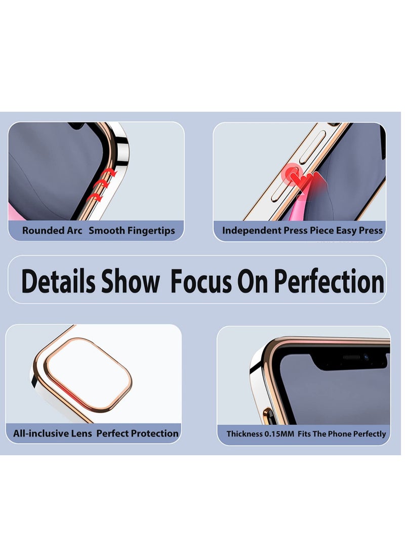 TECNO Spark 10 Pro 4G Green Mobile Phone Case Cover, Luxury Plating Soft Back Cover, Raised Full Camera Protection - Image 3