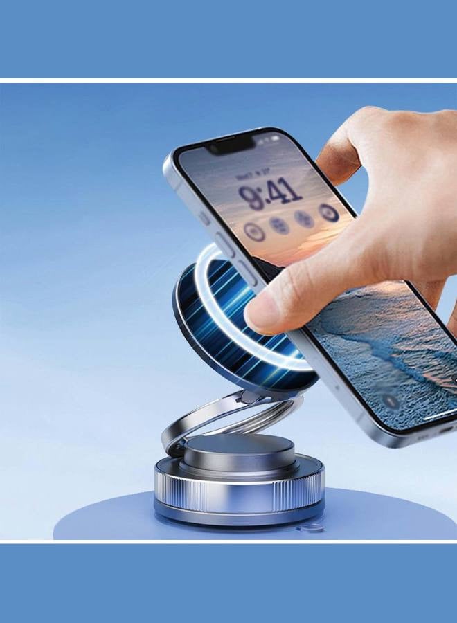 Vacuum Car Holder, Super Strong magnetic phone holder, Easy Car Phone Mount, Multi-Function Car Phone Holder, Easy-Moving mobile holder car, 360 Rotation Universal car mobile holder magnetic, Magnetic Car Phone Holder with Charging, car mobile holder by  - Image 3