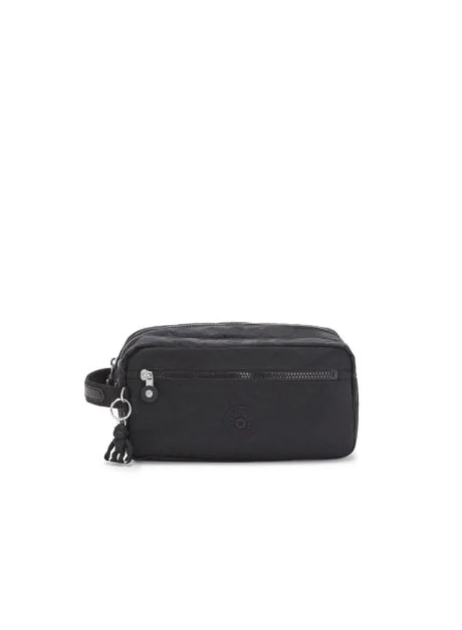 kipling Medium Toiletry Bag Unisex Black Noir Agot