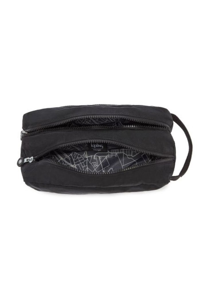 kipling Medium Toiletry Bag Unisex Black Noir Agot  - Image 3