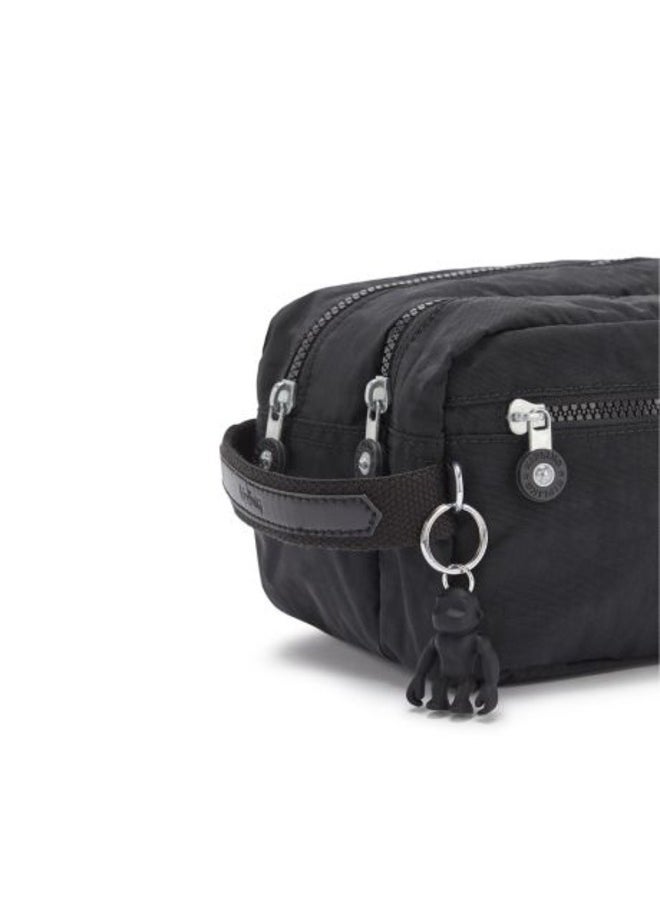 kipling Medium Toiletry Bag Unisex Black Noir Agot  - Image 5