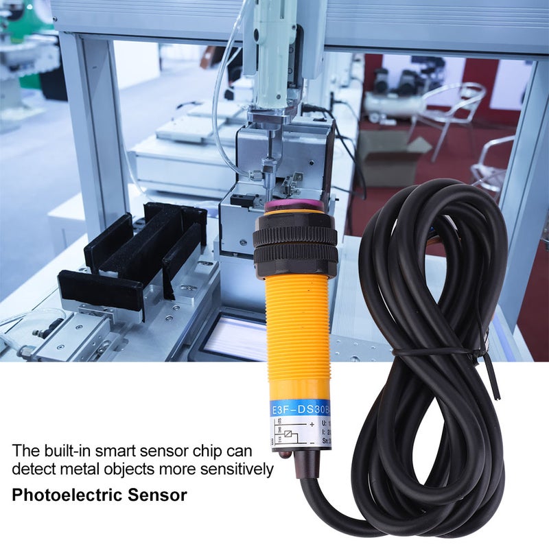 10Pcs JYIO Photoelectric Switch PNP NO Diffuse Reflection Type E3F DS30B4 10-30VDC 200mA - Image 5