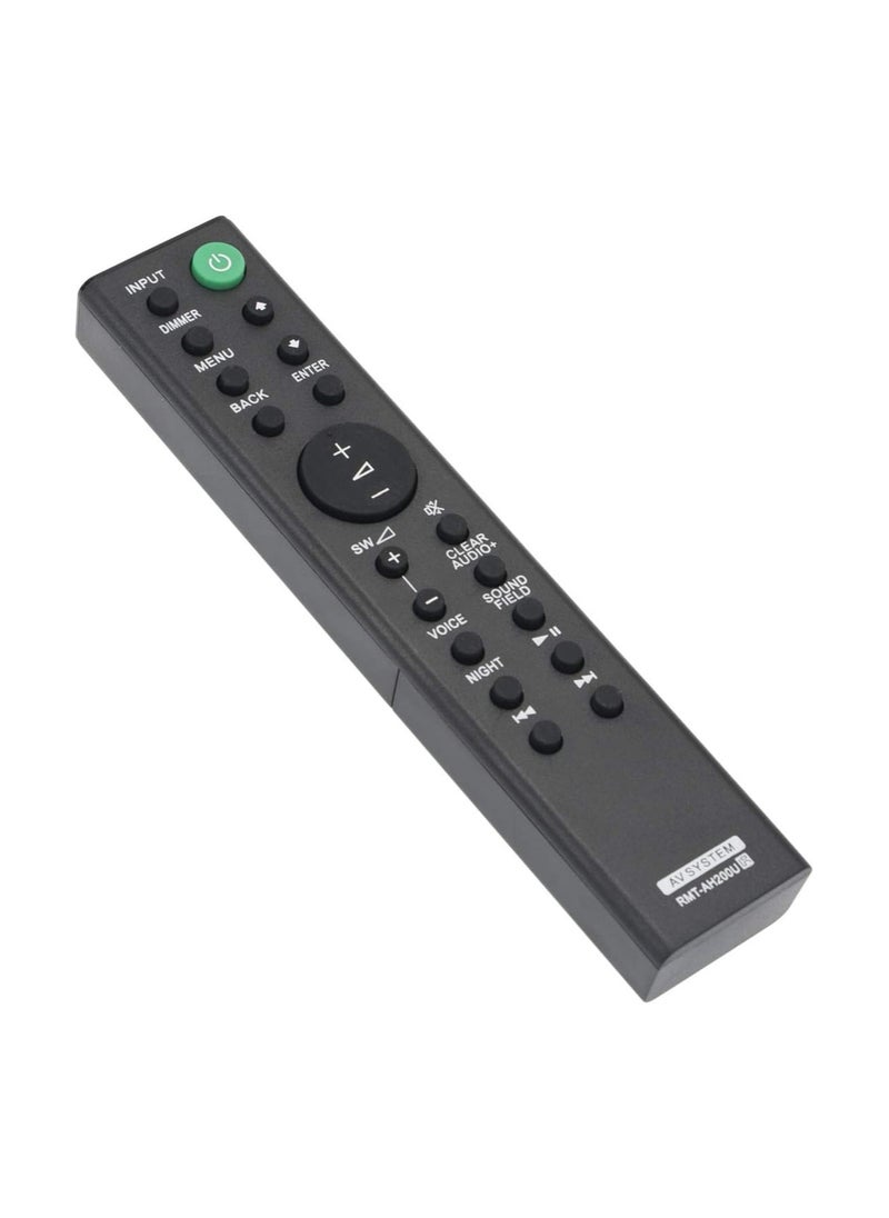 HuHa - RMT-AH200U Remote Control for Sony Sound Bar Home Theater AV System HT-CT390 HT-RT3 HT-RT4 HT-RT40 HTCT390 HTRT3 HTRT4 HTRT40 - Image 1
