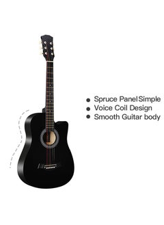Sharpdo 38 Inch Classical Guitar Kit With 6 Strings Gig Bag Tuner Picks Strap For Beginners Adults Kids Birthday Gift  - Image 3