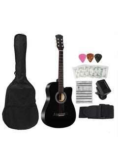 Sharpdo 38 Inch Classical Guitar Kit With 6 Strings Gig Bag Tuner Picks Strap For Beginners Adults Kids Birthday Gift  - Image 1